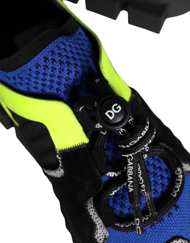 Dolce & Gabbana Multicolor Mesh Sorrento Sneakers