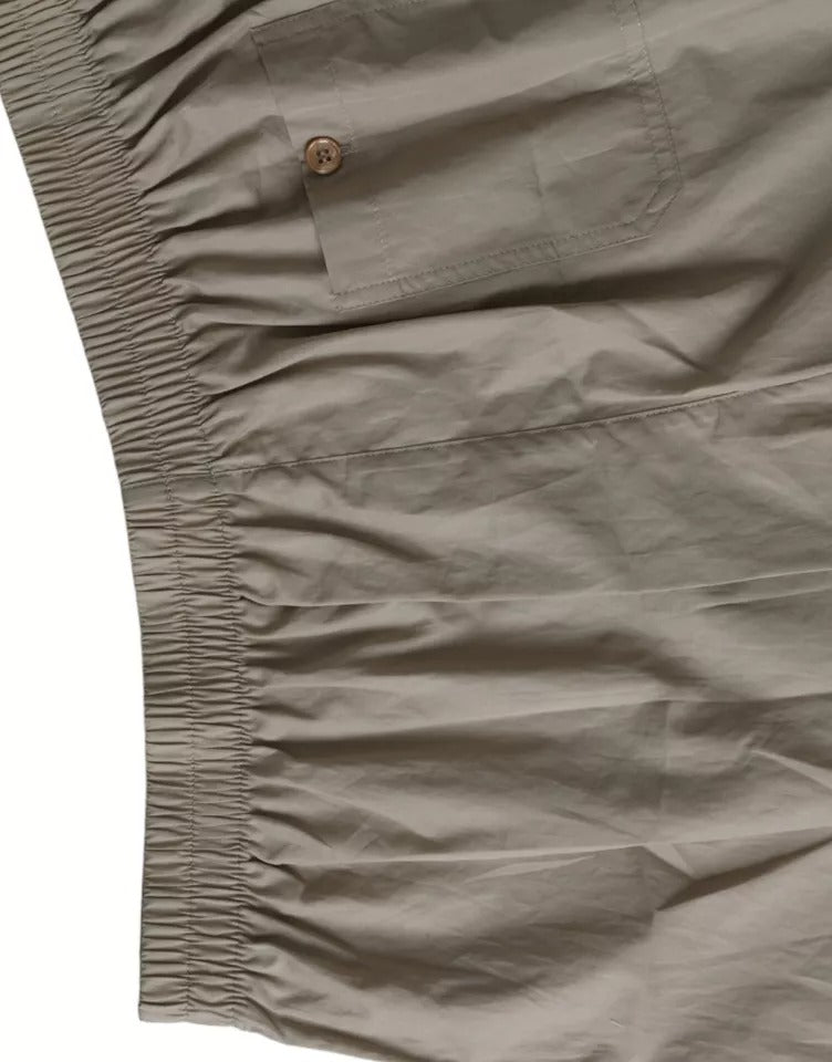 Dolce & Gabbana Brown Cotton Regular Boxer Shorts for Men