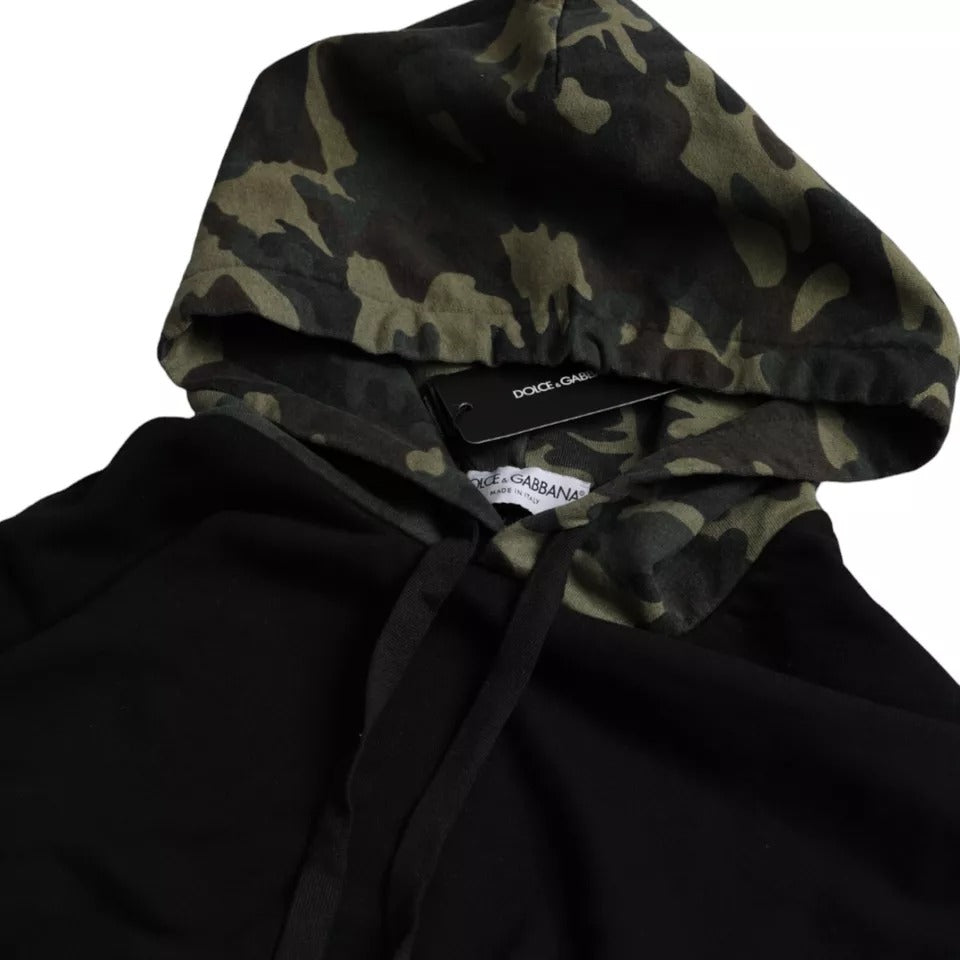Sweat à capuche déguisement noir Dolce &amp; Gabbana