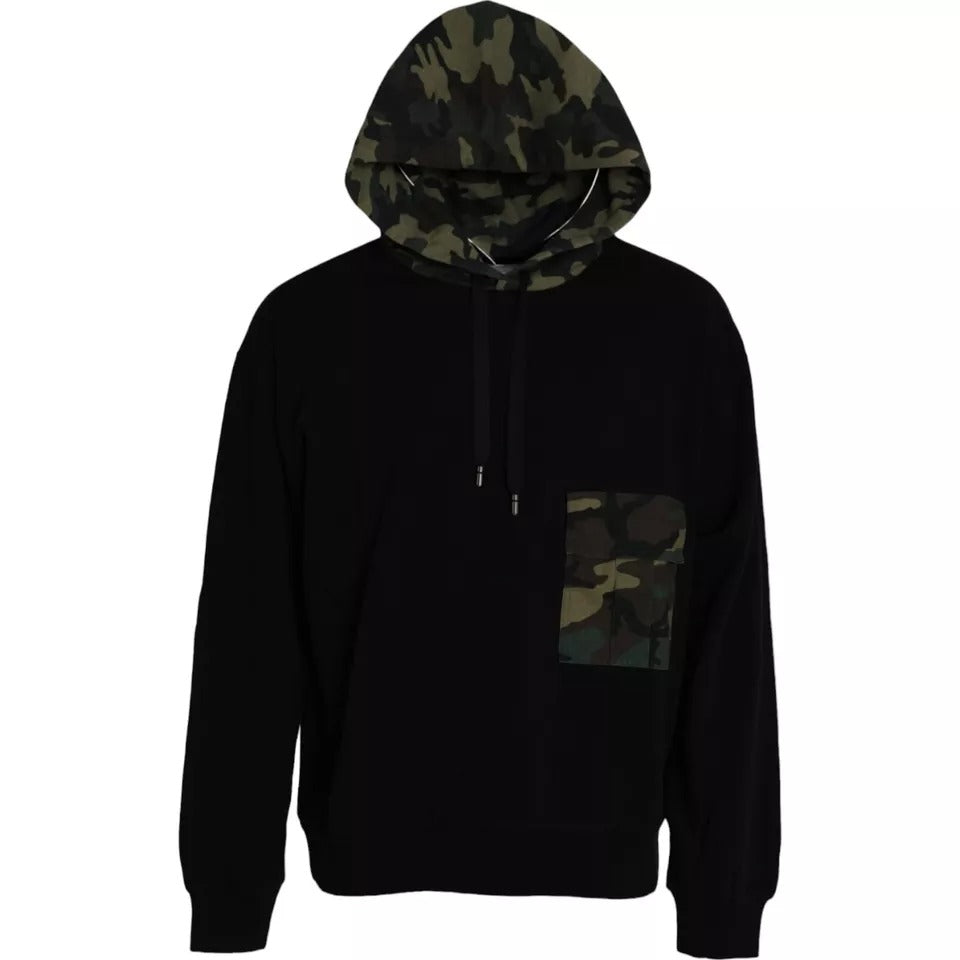 Sweat à capuche déguisement noir Dolce &amp; Gabbana