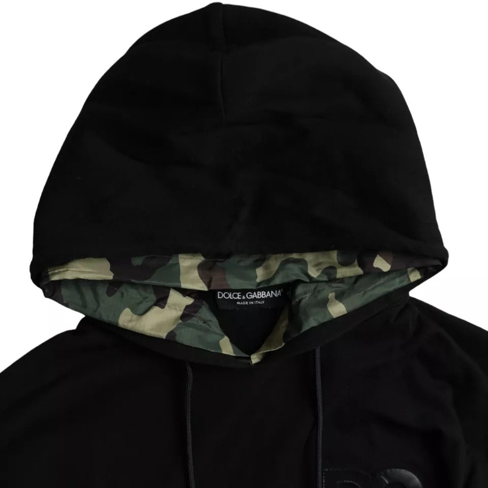 Sweat à capuche déguisement noir Dolce &amp; Gabbana