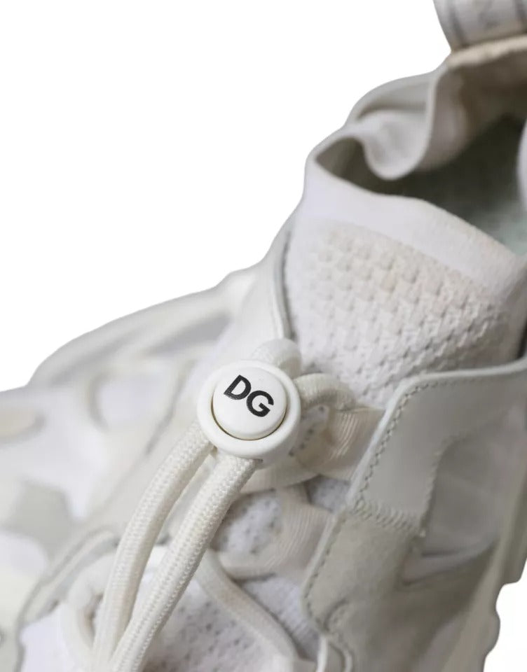 Dolce & Gabbana White Sorrento Trekking Sneakers for Women