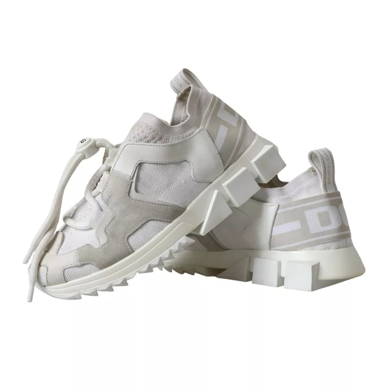 Dolce & Gabbana White Sorrento Trekking Sneakers for Women