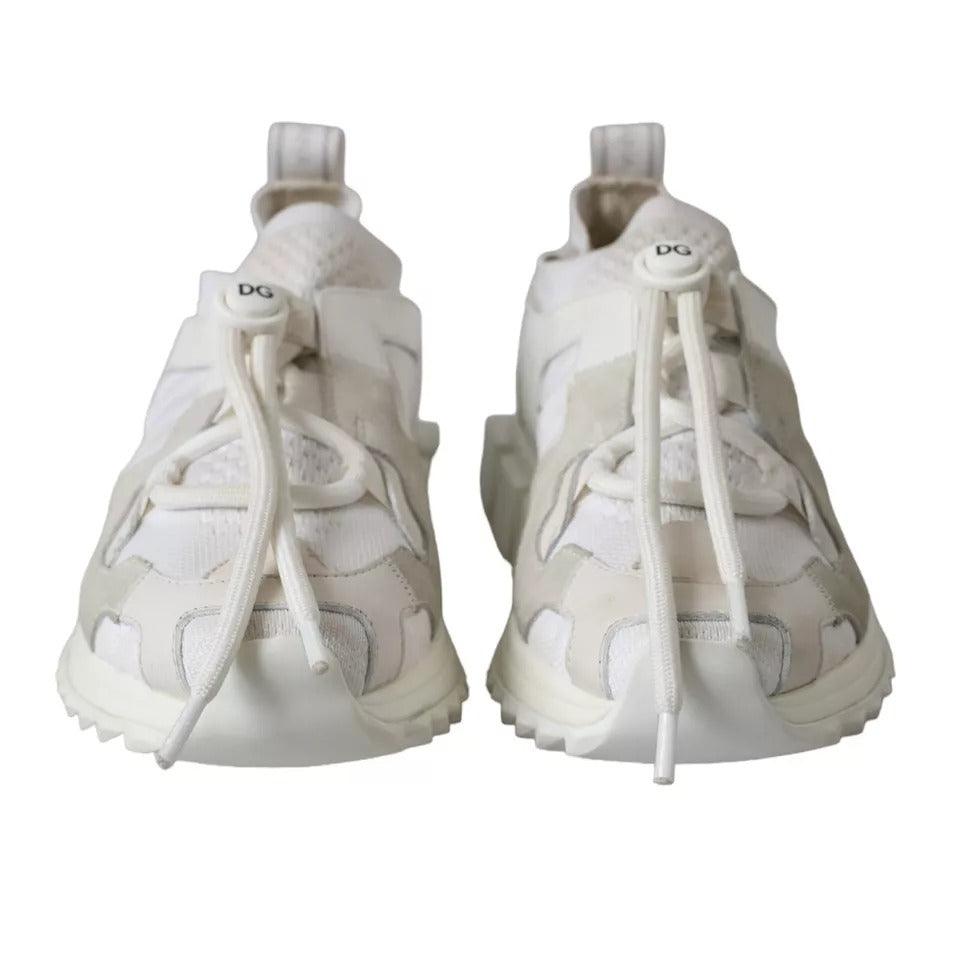 Dolce & Gabbana Sorrento Trekking Sneakers Blanches pour Femmes