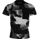 T-shirt en coton à col rond multicolore à motif camouflage de Dolce &amp; Gabbana