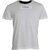 T-shirt à col rond noir et blanc à motif camouflage de Dolce &amp; Gabbana