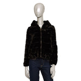 Baldinini Trend Black Polyester Women Jacket - Luxury & Style