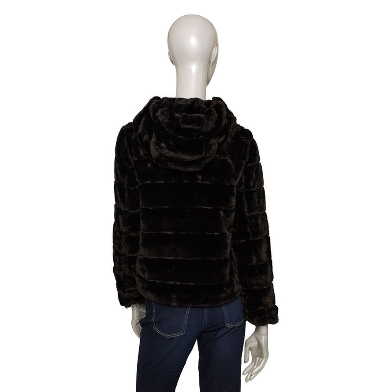 Baldinini Trend Black Polyester Women Jacket - Luxury & Style