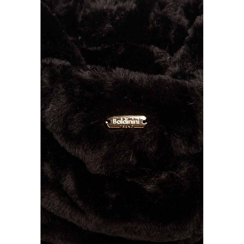 Baldinini Trend Black Polyester Women Jacket - Luxury & Style