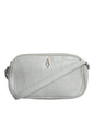 Aniye By Witte Croc Print Leren Crossbody Sling Bag