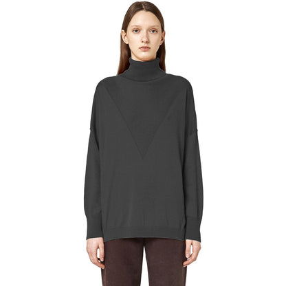 Pull en soie grise Alpha Studio