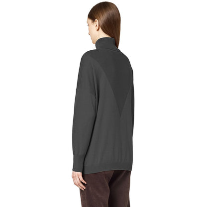 Pull en soie grise Alpha Studio