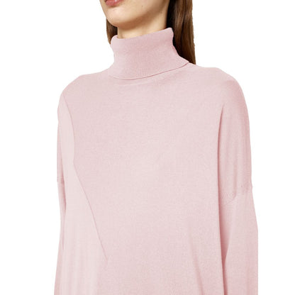 Pull en soie rose Alpha Studio