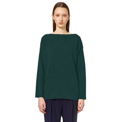 Pull en soie vert Alpha Studio