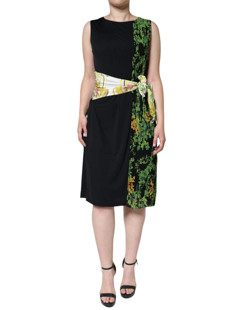 Roberto Cavalli Multicolor Floral Sheath Dress - Luxury & Style