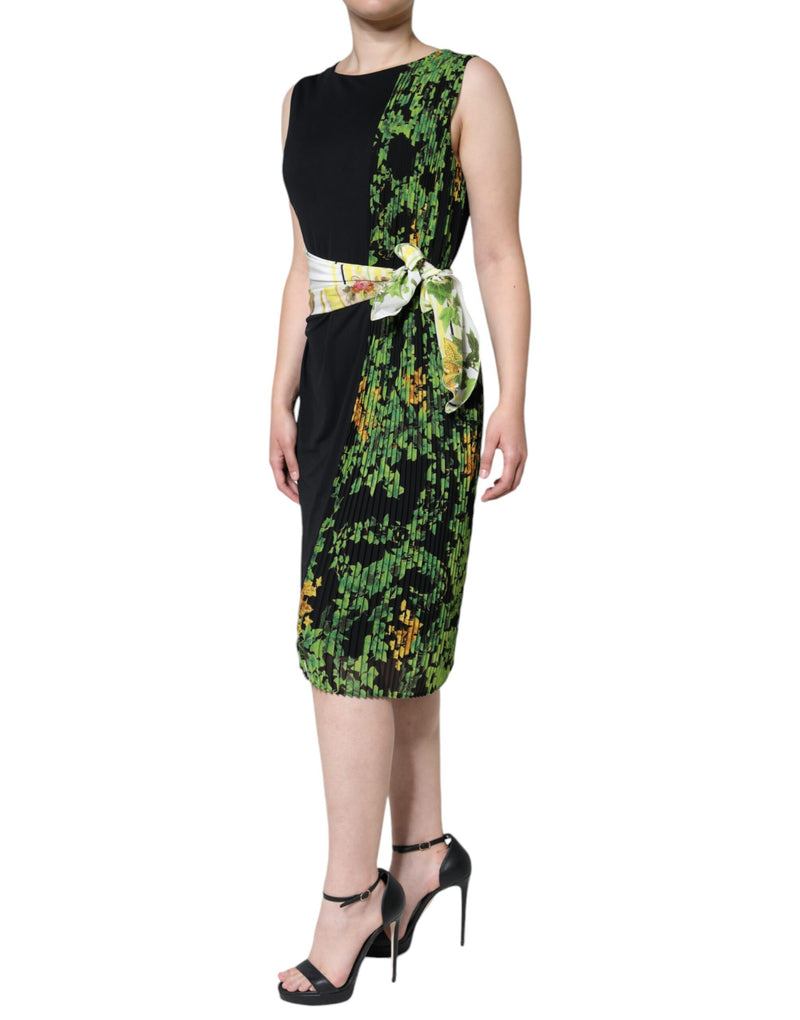 Roberto Cavalli Multicolor Floral Sheath Dress - Luxury & Style