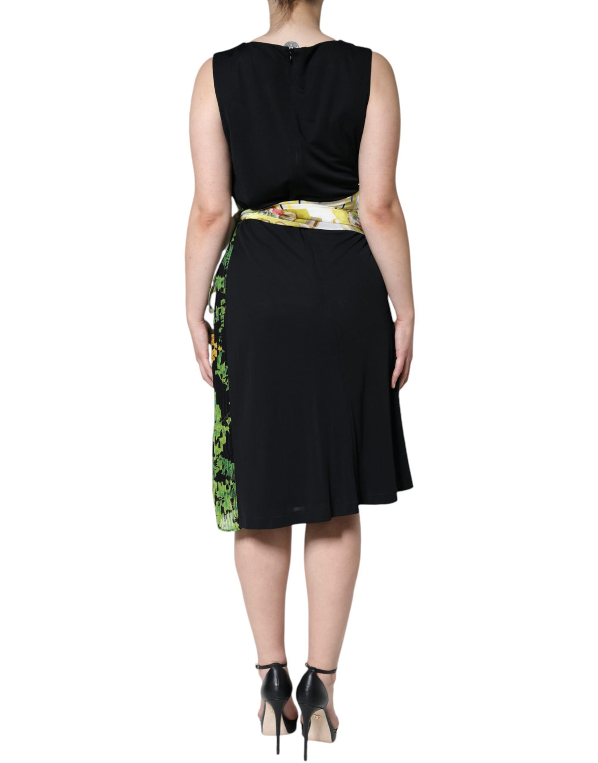 Roberto Cavalli Multicolor Floral Sheath Dress - Élégance et Luxe