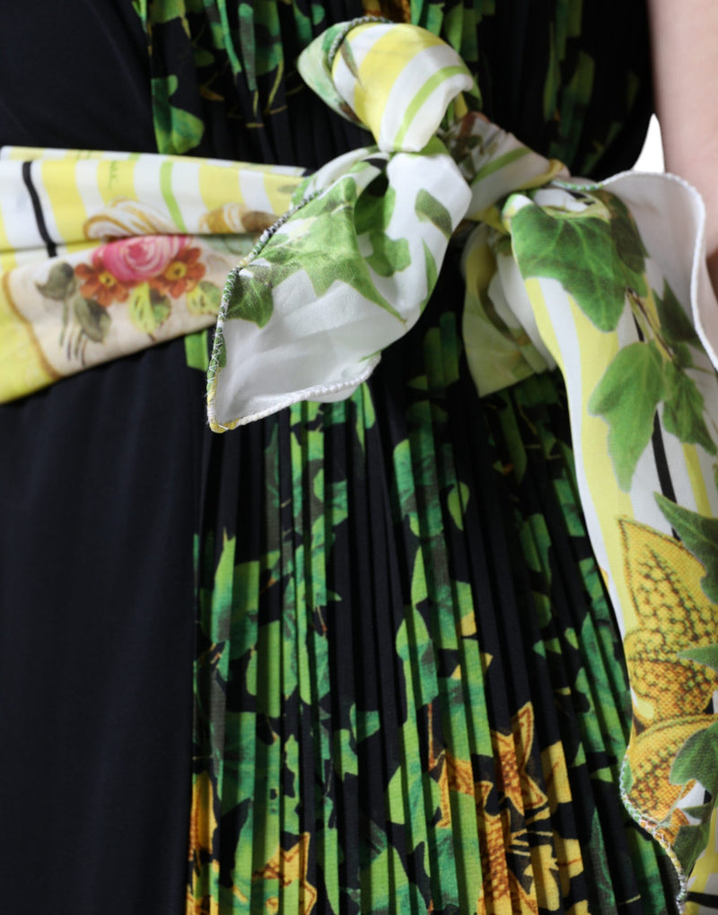 Roberto Cavalli Multicolor Floral Sheath Dress - Luxury & Style