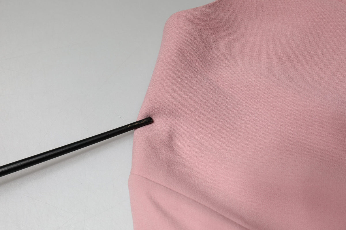 Robe A-line Rose Dolce & Gabbana en Viscose à Manches 3/4