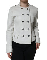 Dolce & Gabbana Blazer Jacket Double Boutonné Blanc