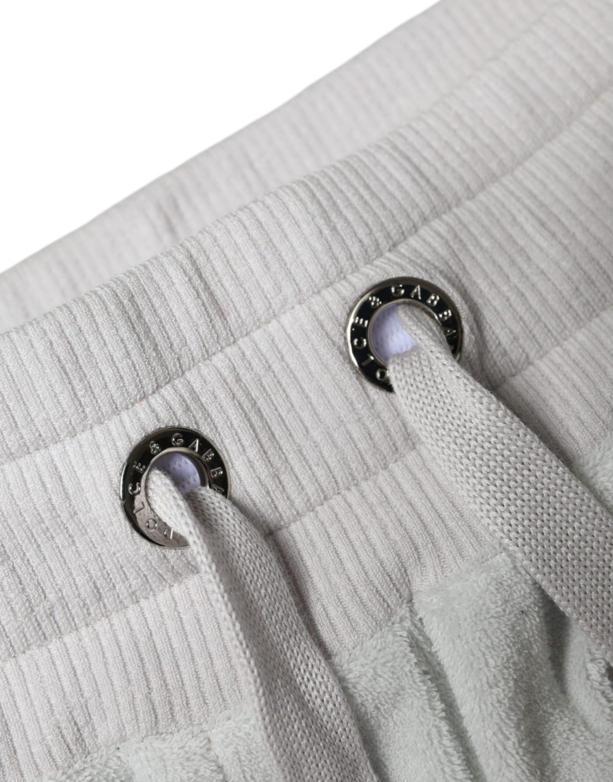 Dolce & Gabbana White Nylon Jogger Sweatpants for Women