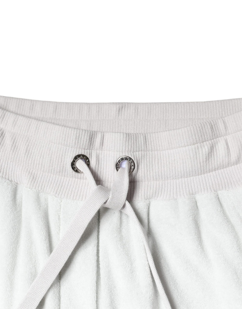 Dolce & Gabbana White Nylon Jogger Sweatpants for Women