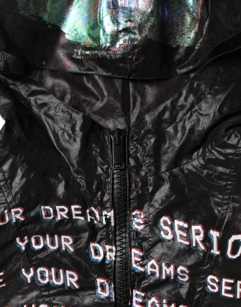 Dolce & Gabbana Multicolor Print Hooded Sweatshirt