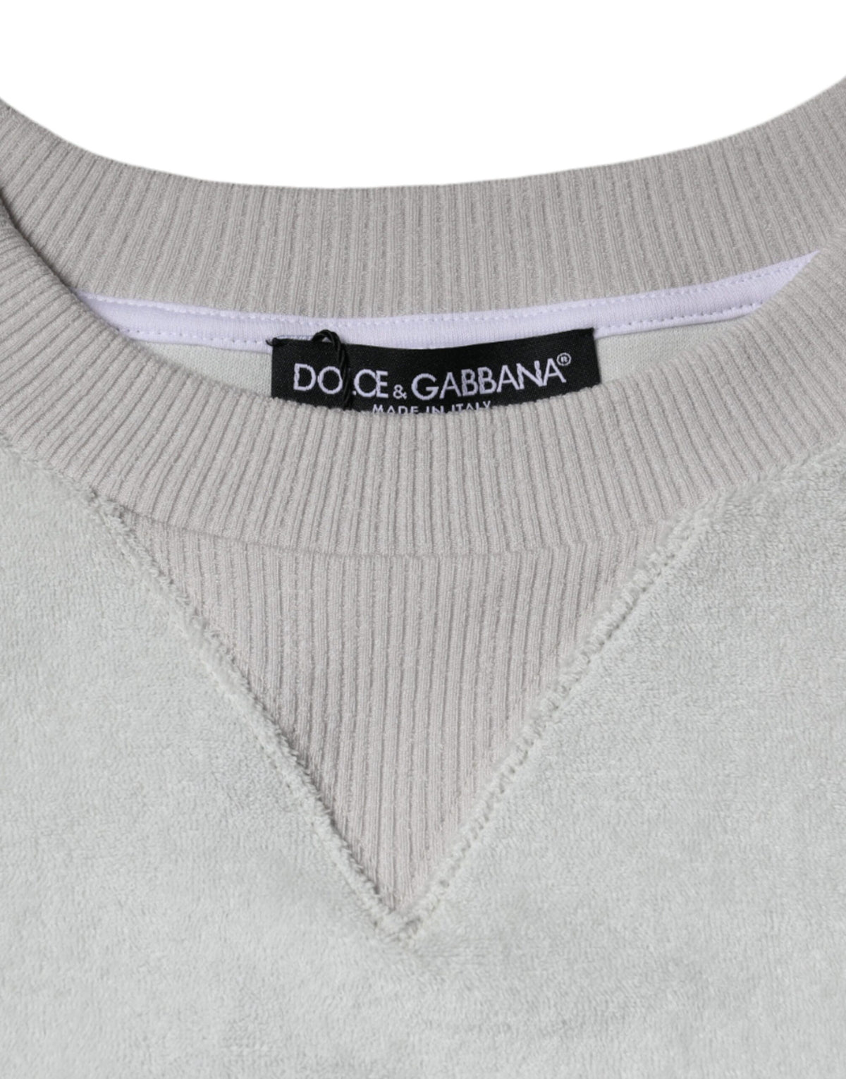 Dolce & Gabbana Pull Over Blanc en Nylon Stretch