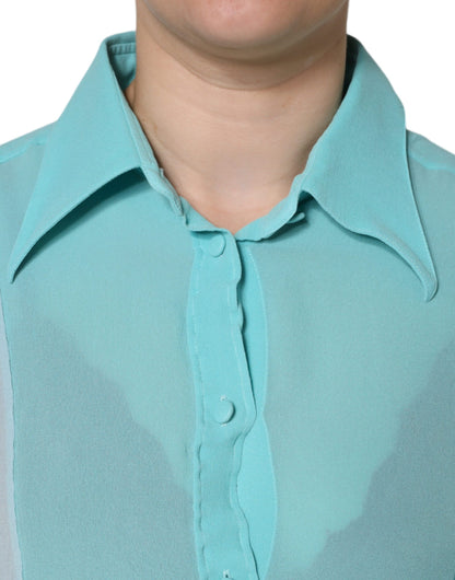 Dolce & Gabbana multicolor overhemd met lange mouwen en knopen