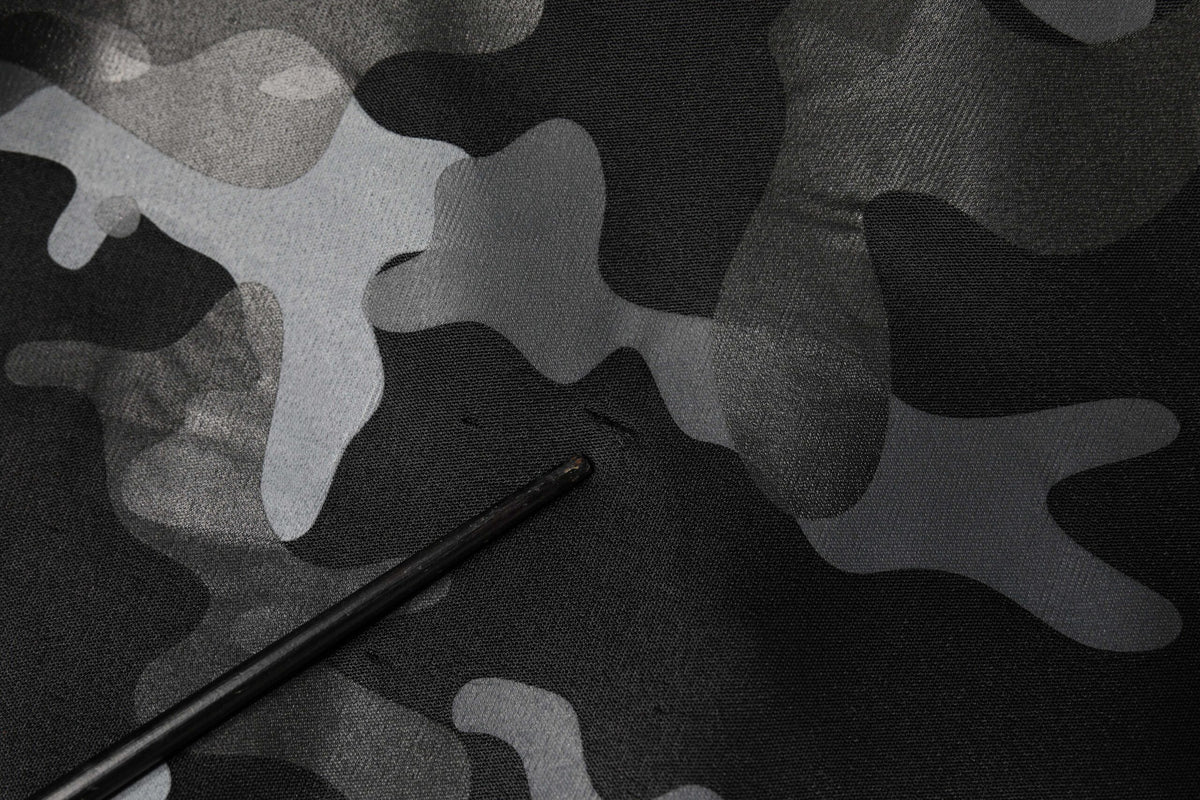 Dolce & Gabbana Sweatshirt Noir Camouflage à Col Rond