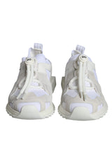 Dolce & Gabbana White Mesh Sorrento Trekking Sneakers