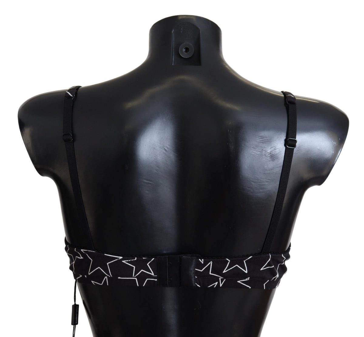 Dolce & Gabbana Black Millennials Star Non Wire Cotton Bra
