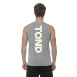 Débardeur homme en coton gris Tond