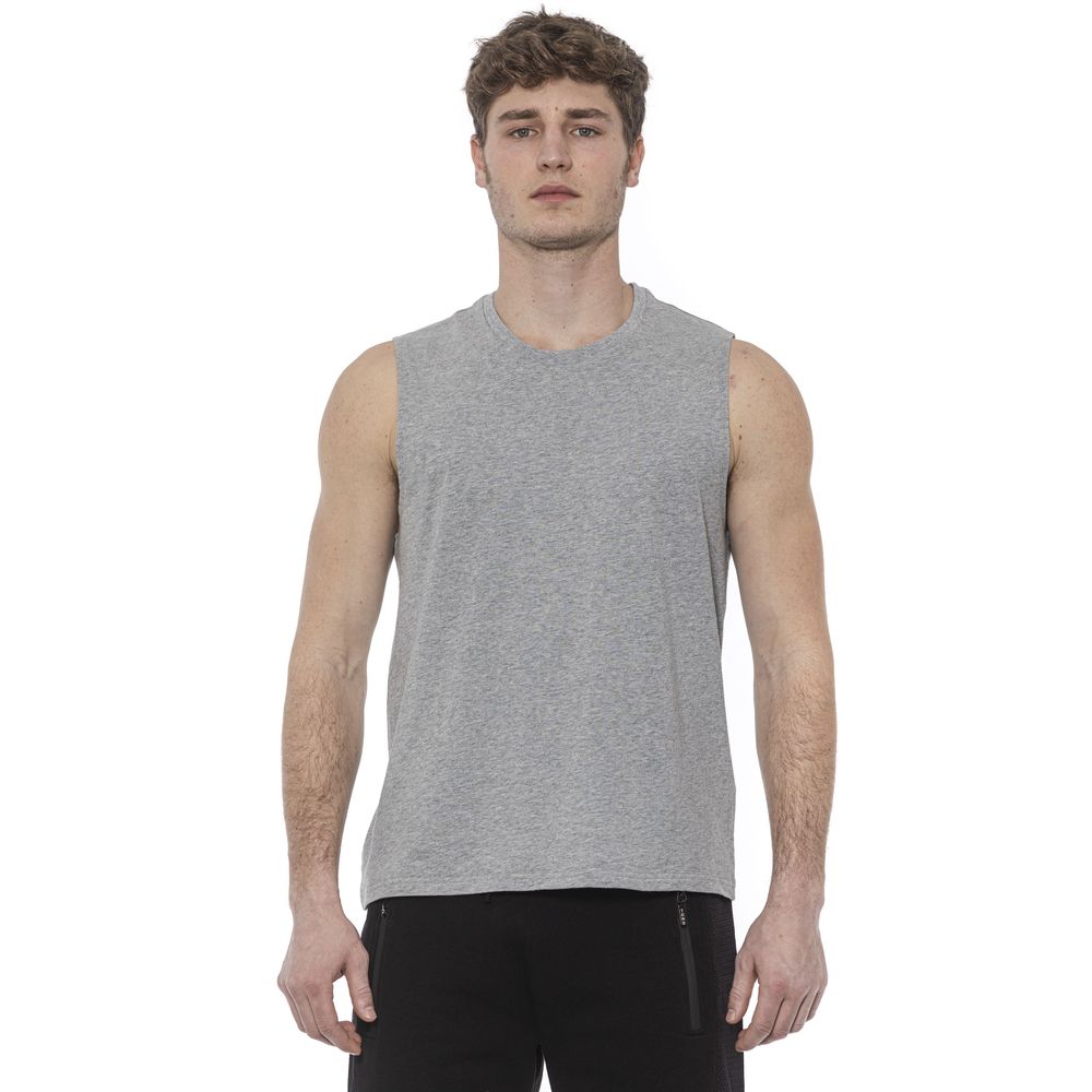 Débardeur homme en coton gris Tond