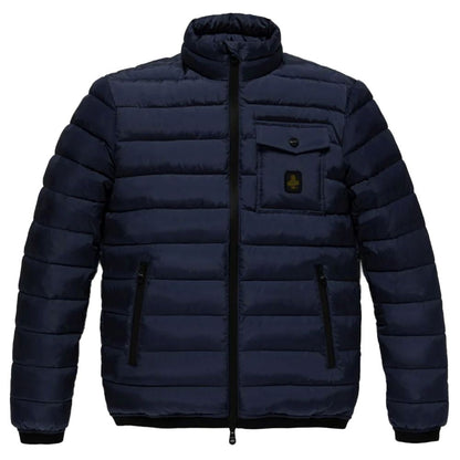 Refrigiwear Blue Nylon Men Jacket