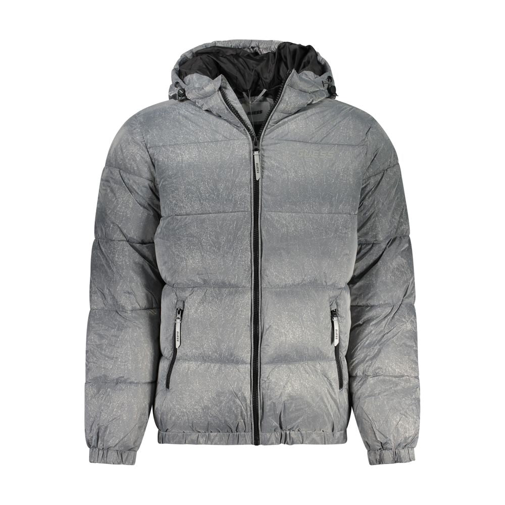 Veste en polyamide grise Guess Jeans