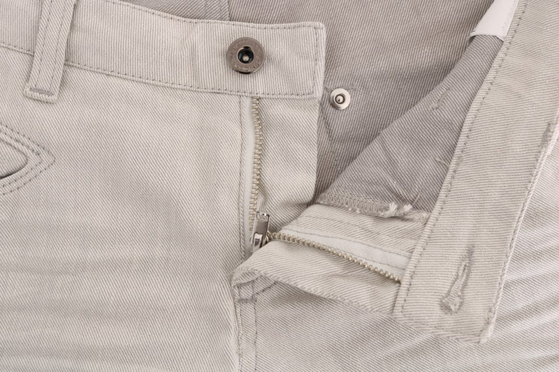 Jean slim stretch en coton blanc Costume National
