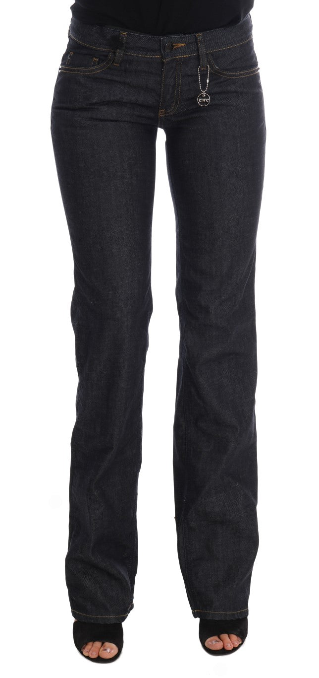 Jean classique en coton bleu foncé Costume National