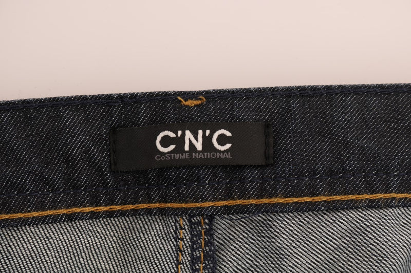 Jean classique en coton bleu foncé Costume National