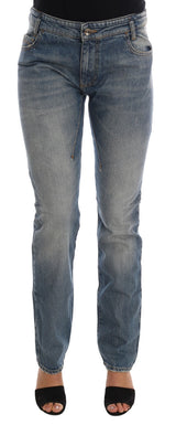 Jean en denim stretch bleu national Costume