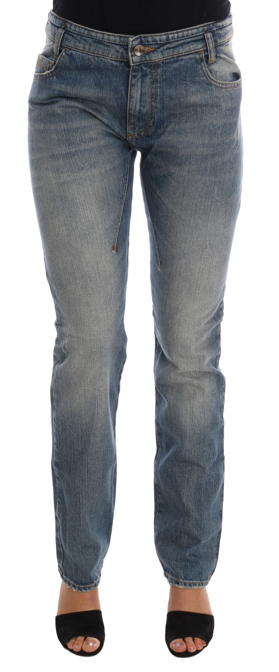 Jean en denim stretch bleu national Costume