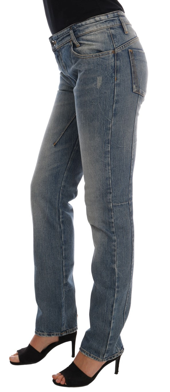 Jean en denim stretch bleu national Costume