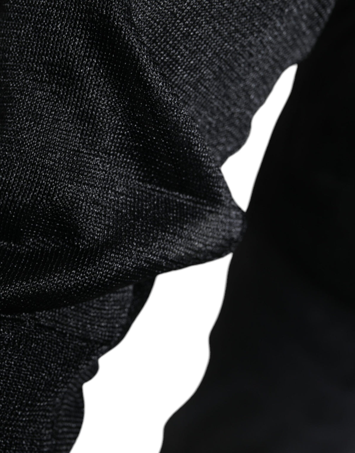 Pull en polyester noir à enfiler de Dolce &amp; Gabbana