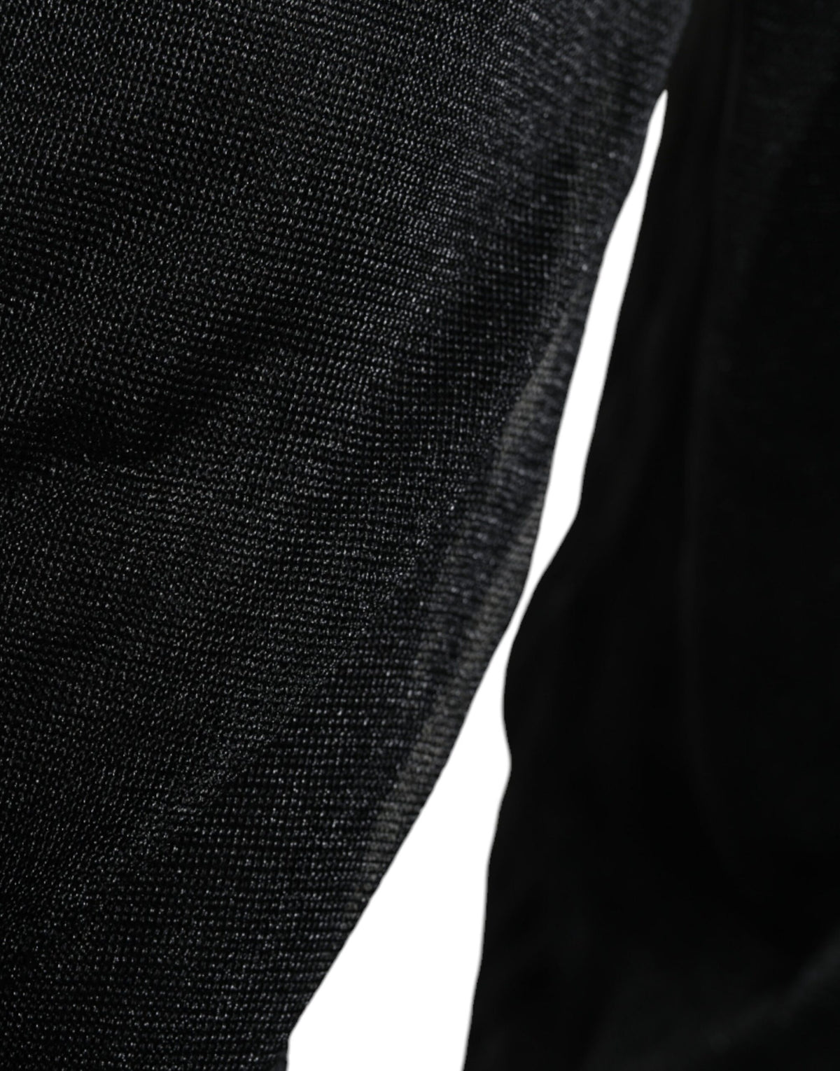 Pull en polyester noir à enfiler de Dolce &amp; Gabbana