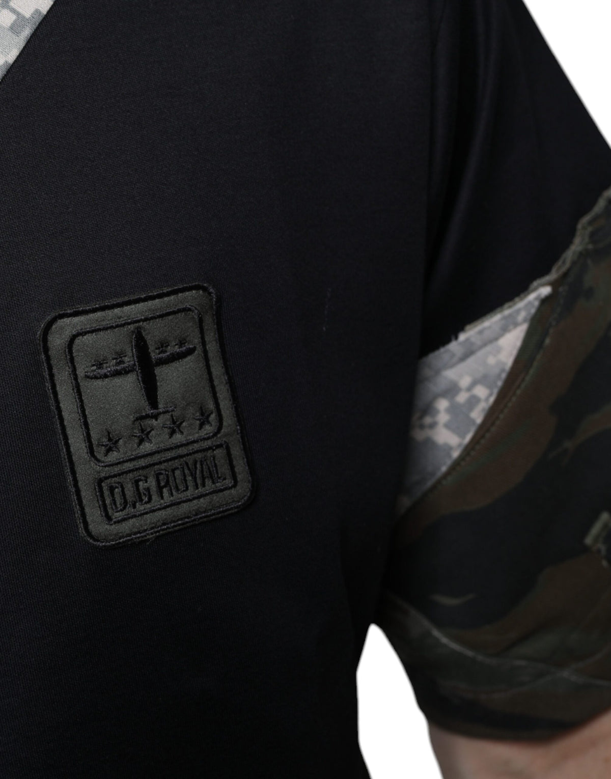 T-shirt Dolce &amp; Gabbana DG Royal en patchwork camouflage multicolore