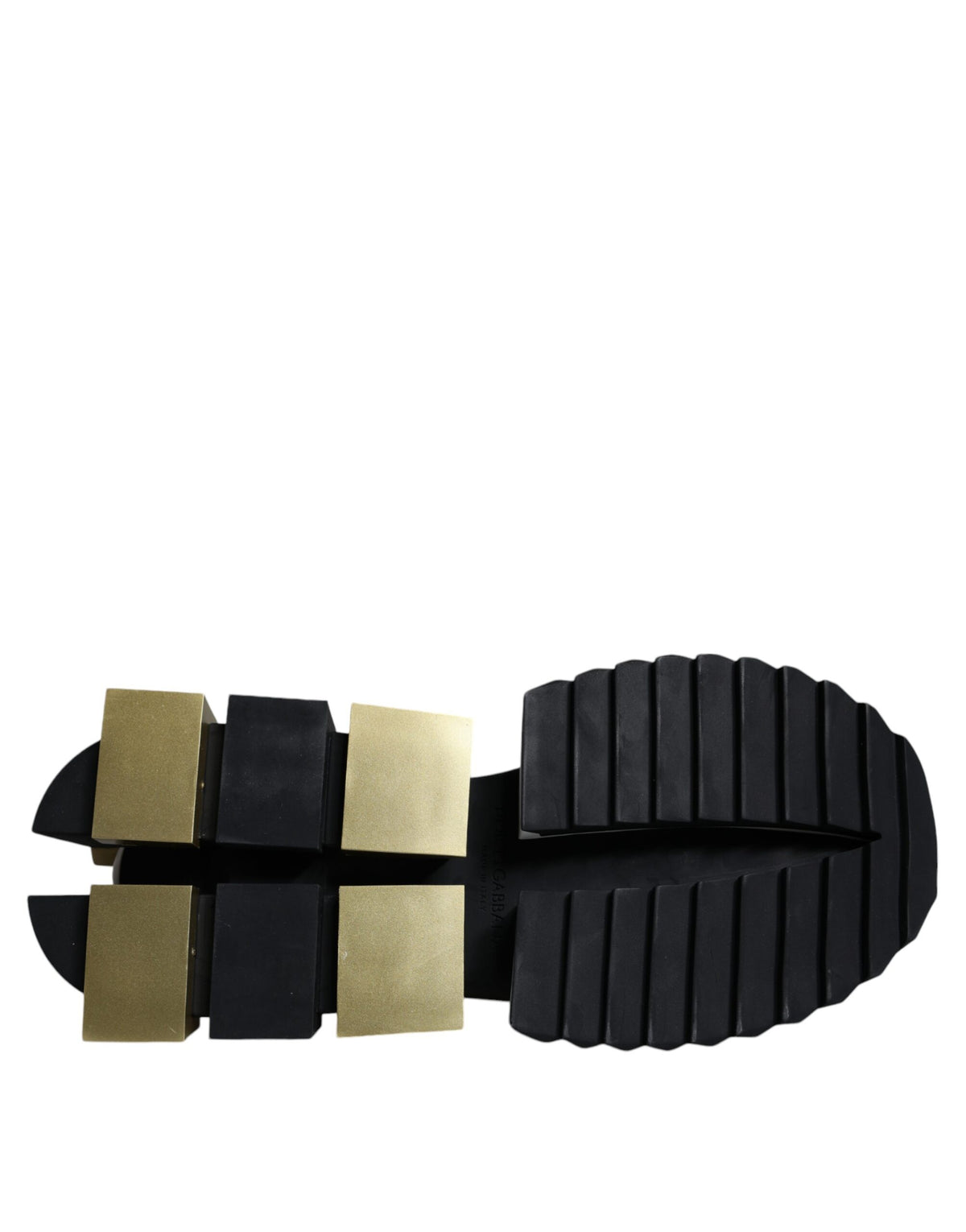 Dolce & Gabbana Super King Sneakers - White Gold & Black