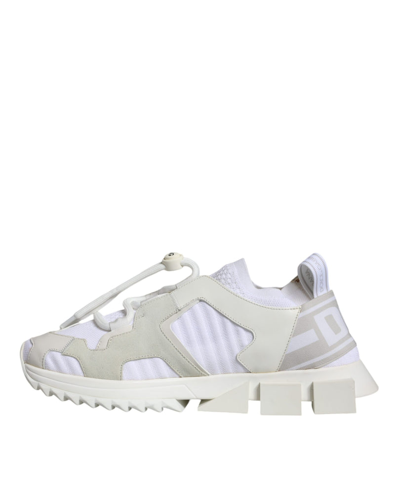 Dolce & Gabbana Sorrento Sneakers Blanc - Élégance et Confort