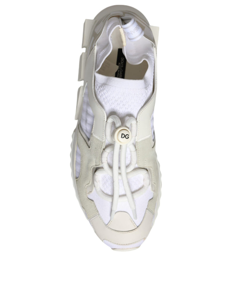 Dolce & Gabbana Sorrento Sneakers Blanc - Style Authentique