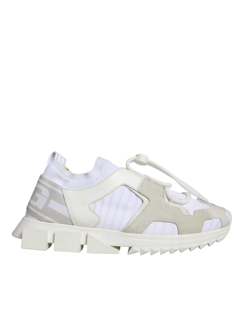 Dolce & Gabbana Sorrento Sneakers Blanc - Style et Confort
