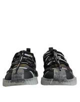 Dolce & Gabbana Multicolor Lace Up Low Top NS1 Sneakers